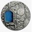 Niue Island SECRET OF LICHTENSTEIN $2 series CRYSTAL ART 2oz  Silver coin 2012